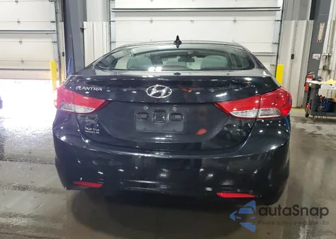2012 Hyundai Elantra Gls from USA, damaged, VIN 5NPDH4AE3CH100712